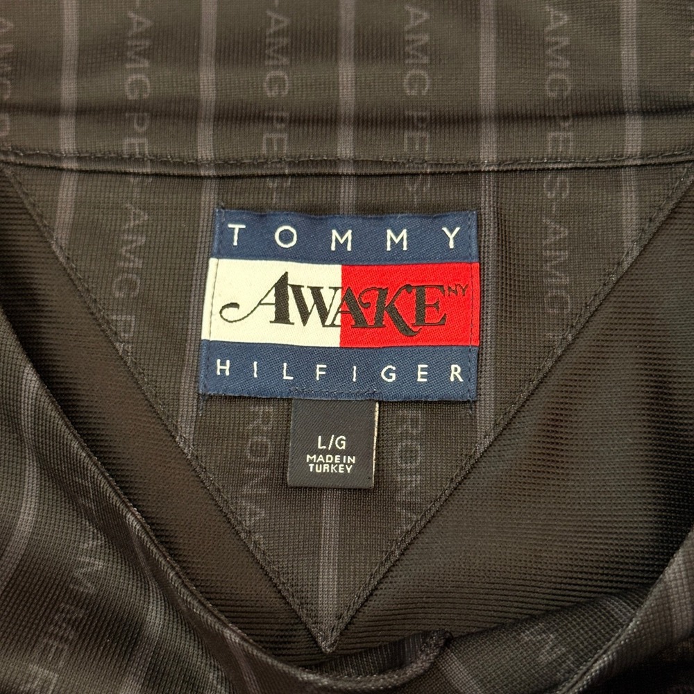 Tommy Hilfiger Awake NY Mercedes AMG F1 George Russell 63 Baseball Jersey Black - Picture 3 of 8